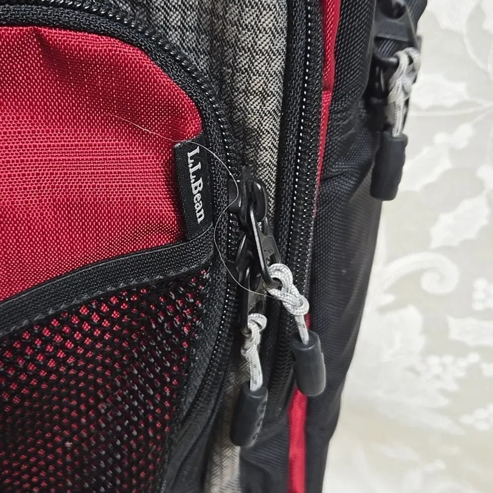 LL Bean Black Tote Laptop Bag